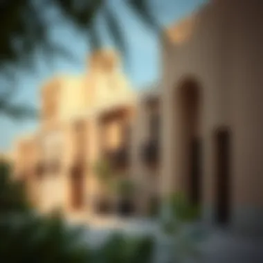 Traditional architecture in al.Seef