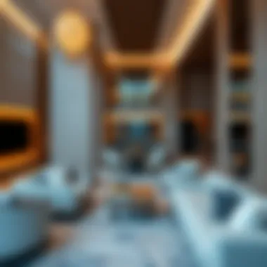 Luxurious Interior Features of Apricot Tower Interior amenities showcasing luxury living at Apricot Tower