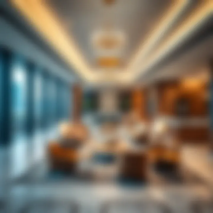 Luxurious Interior Amenities of Arc Tower B Interior view highlighting lifestyle amenities within Arc Tower B