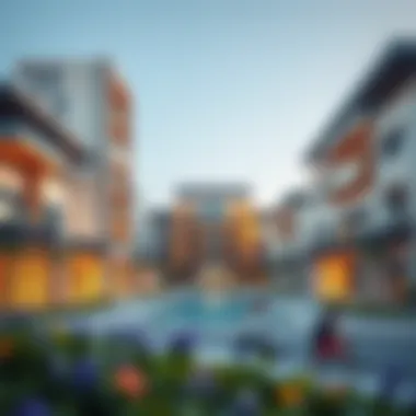 Architectural Marvel of Aster Ras Al Khor Stunning architectural view of Aster Ras Al Khor development