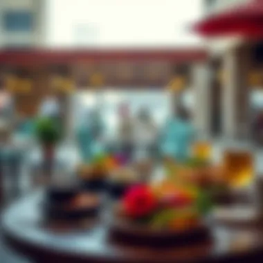 A table set with diverse culinary offerings