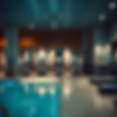 Amenities at Citadines Metro Central Apartments Amenities available at Citadines Metro Central Apartments including a fitness center and pool