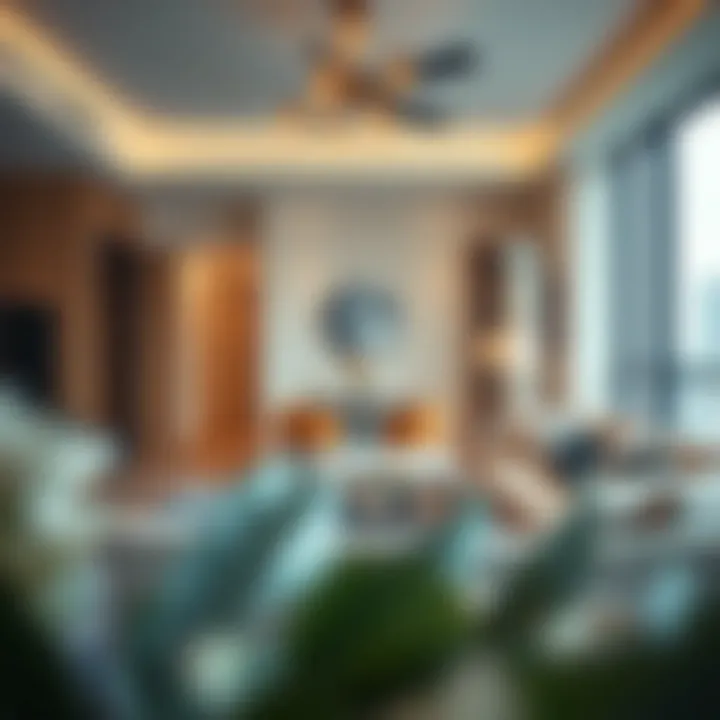 Luxurious Living Area in Citadines Metro Central Luxurious living area within a Citadines Metro Central Apartment