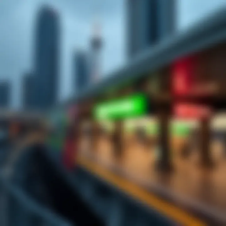 Connectivity Map of Emirates Towers Metro Station Map highlighting connectivity of Emirates Towers Metro Station to key locations