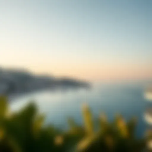 Stunning coastal view of Côte d'Azur Dubai