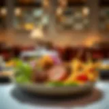 A delightful spread of gourmet dishes at Last Exit Khawaneej