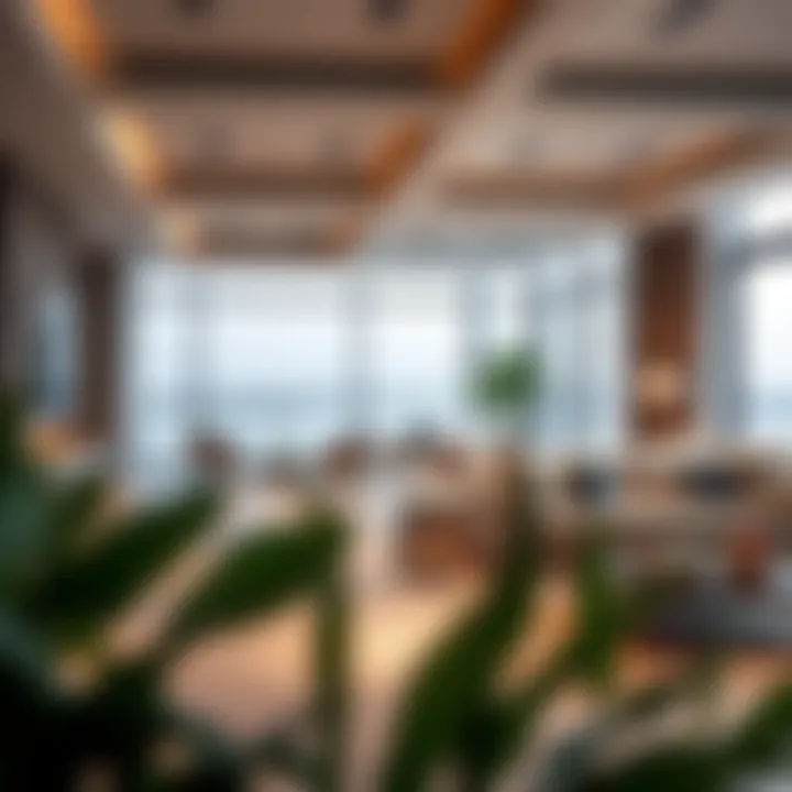 Luxurious interior of a residence at Damac Bay's Edge highlighting modern amenities