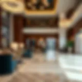 Elegant lobby at DoubleTree by Hilton Ras Al Khaimah