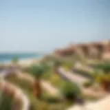 Geographical overview of Dunes Village Dip Two