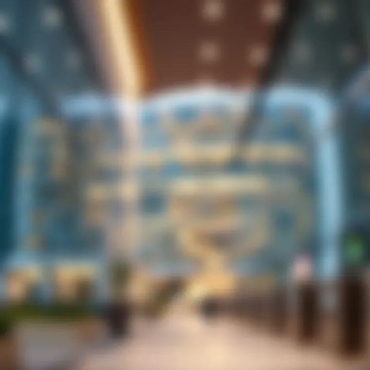 A digital representation of market trends in real estate