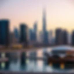Dubai skyline showcasing modern architecture