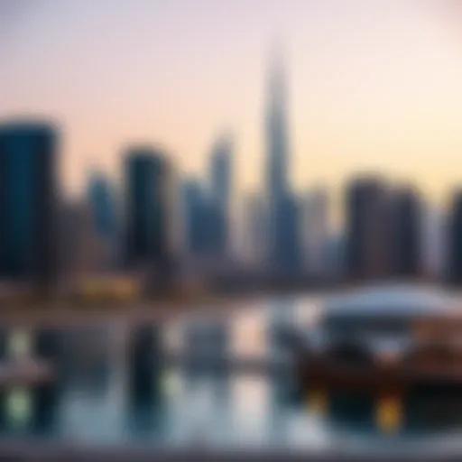 Dubai skyline showcasing modern architecture