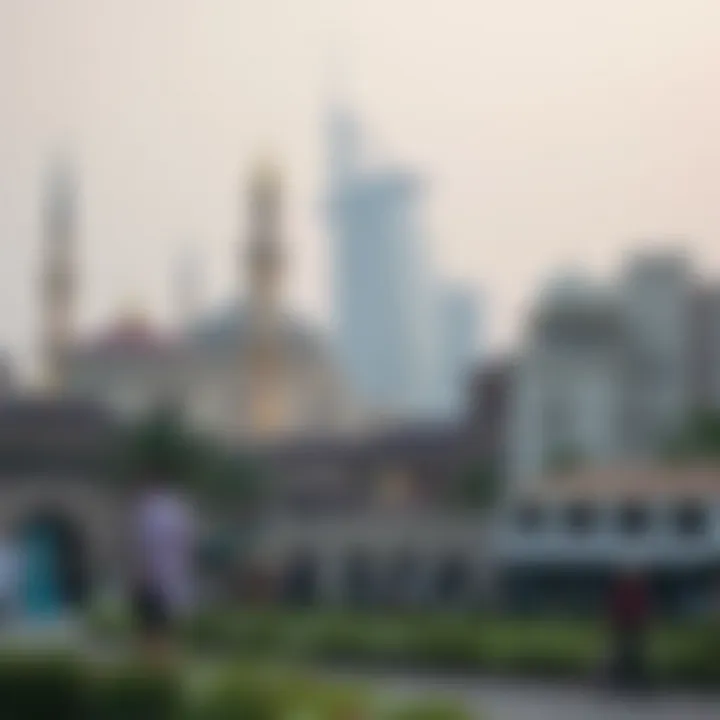 Cultural landmarks in Dubai representing diverse heritage