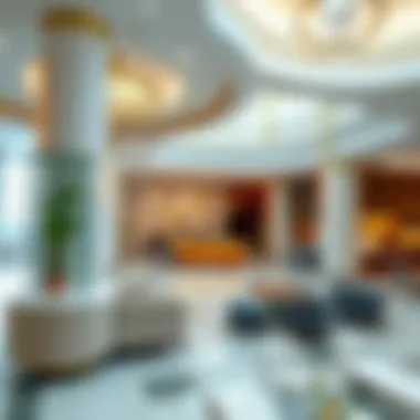 Luxurious amenities within Al-Bafta Building