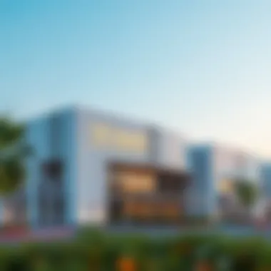 Community engagement feature emphasizing the center's role in local development