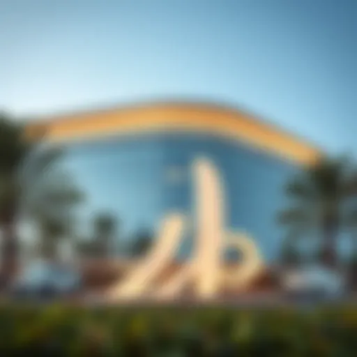 Exterior view of Al Barsha ID Center showcasing its modern architecture