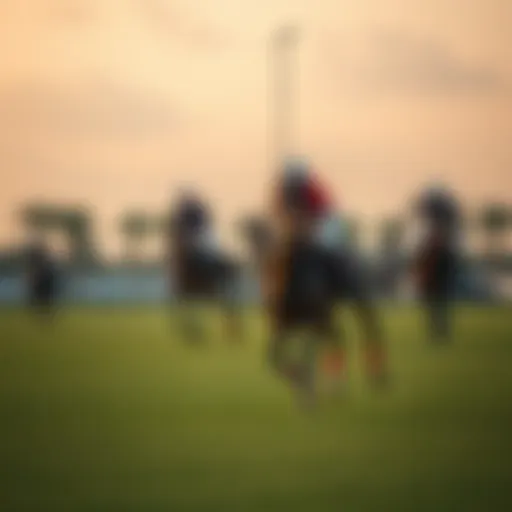 Lavish polo field at Al Habtoor Polo Club