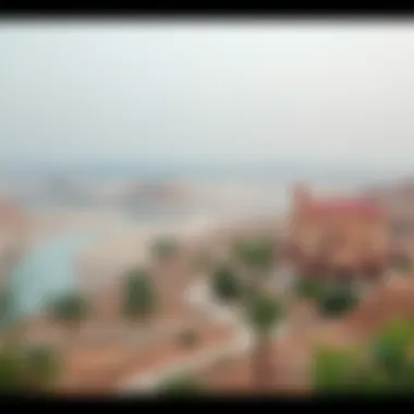 Breathtaking view of Al Hayer's landscapes