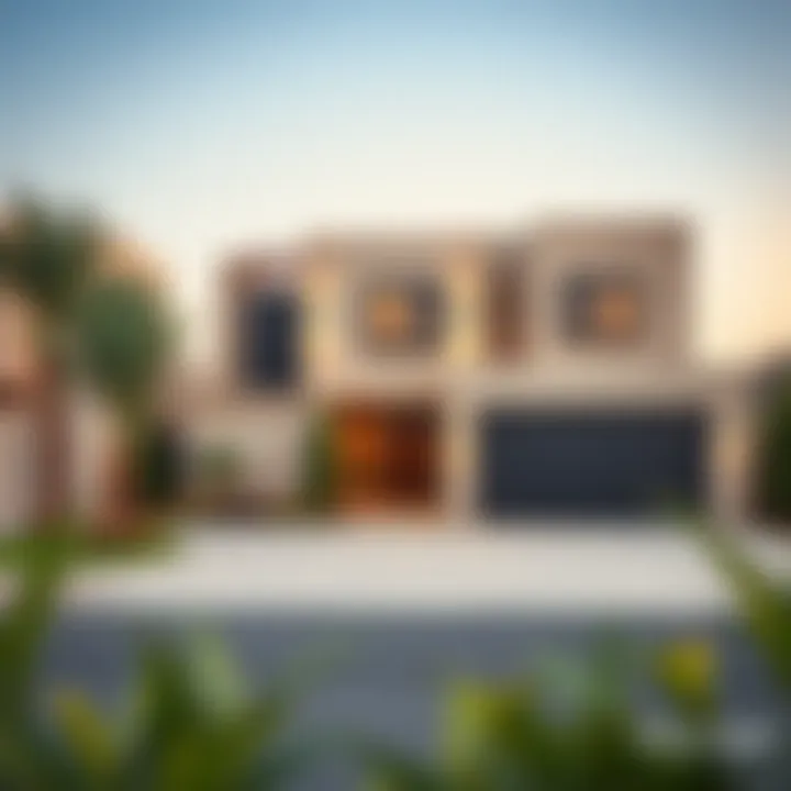 Modern residential property in Al Hayer highlighting real estate potential