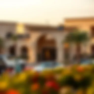 Scenic Surroundings of Al Khail Gate Scenic view of Al Khail Gate's surroundings