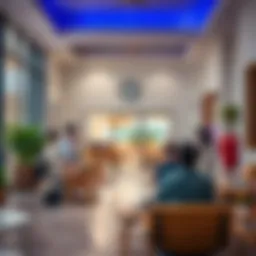 Vibrant community space at Al Khail Gate