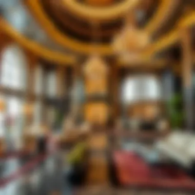 Opulent Amenities of Al Maha Building Luxurious amenities inside Al Maha Building