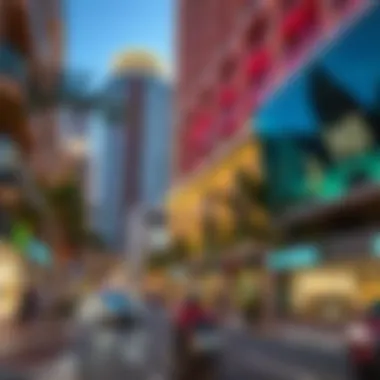 Dynamic Surroundings of Al Maha Building Vibrant neighborhood surrounding Al Maha Building