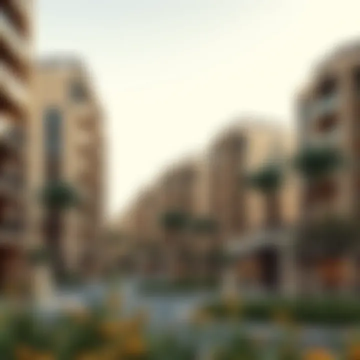 Modern Residential Development Modern residential development in Al Maryah Vista