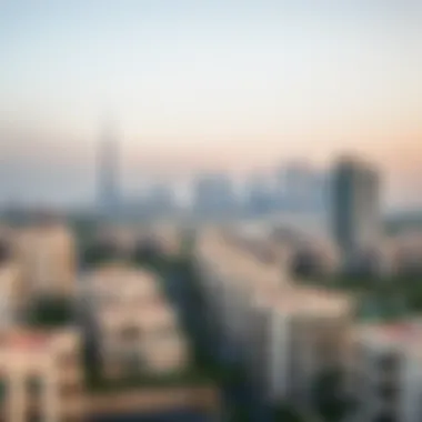 Stunning skyline view of Al Merkab Al Arabiyah