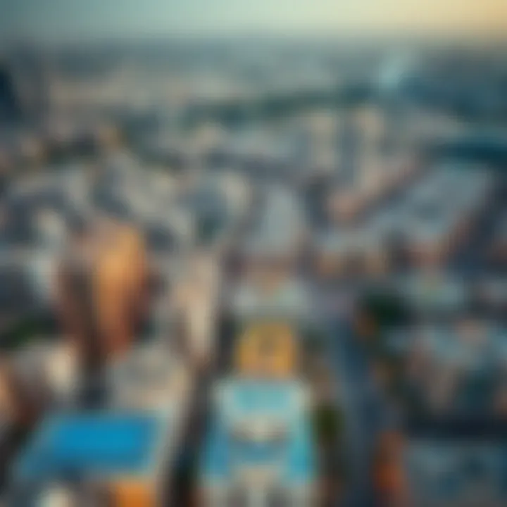 Aerial View of النعيميه Aerial view of النعيميه showcasing residential and commercial buildings