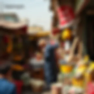 Local Market in النعيميه Local market in النعيميه reflecting vibrant community life