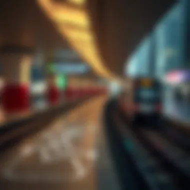 Strategic Location of Al Qiyadah Metro Station Map indicating Al Qiyadah Metro station's strategic location in Dubai