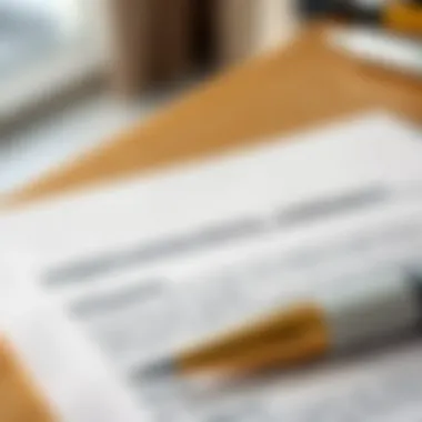 Rental agreement document