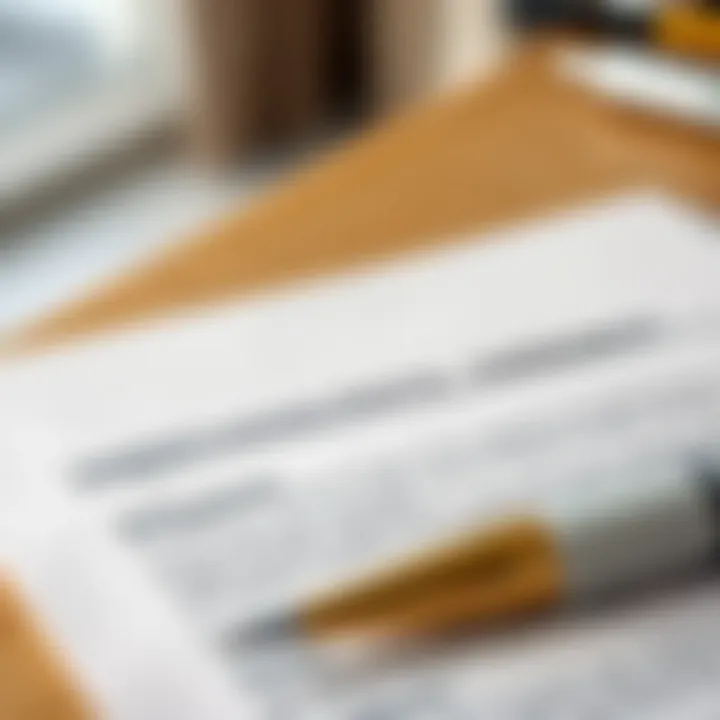 Rental agreement document