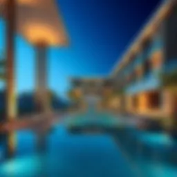 Stunning view of Anantara Residence showcasing its architectural elegance