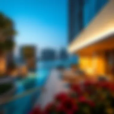 Prime location map of Anantara Residence in Dubai