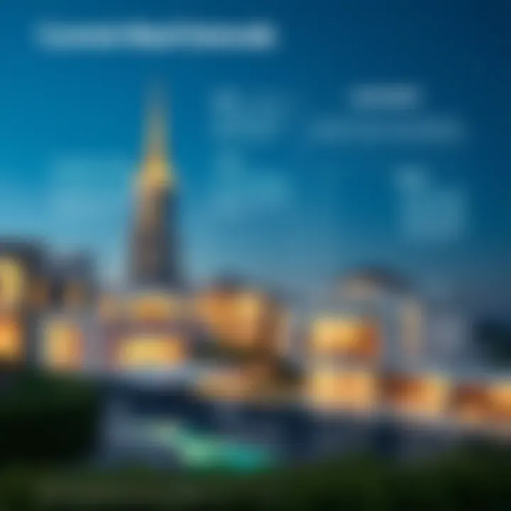 Current Real Estate Trends An infographic illustrating current real estate trends in Dubai