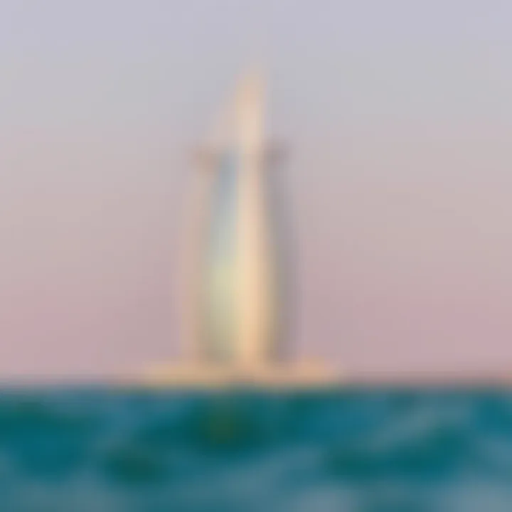Burj Al Arab: An Icon of Luxury and Innovation The elegant design of the Burj Al Arab standing majestically by the sea
