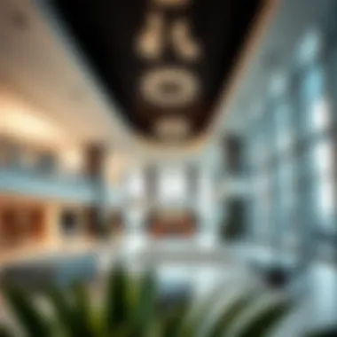 Interior view highlighting the innovative layout of Al Maya Building