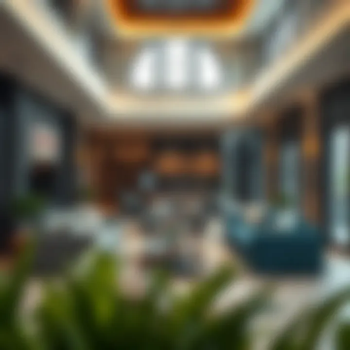 Inviting Common Area Promoting Community Living An inviting common area that emphasizes community interaction and comfort.