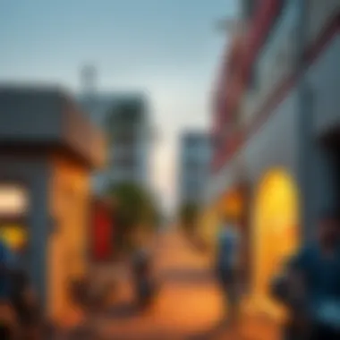 Vibrant Community and Lifestyle in Al Nahda A vibrant depiction of the local community and lifestyle in Al Nahda.