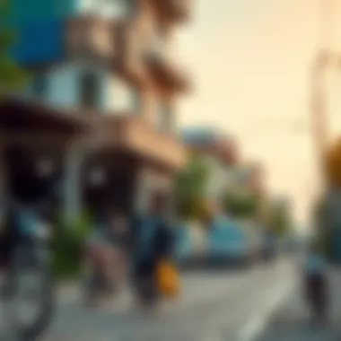 Vibrant Neighborhood in Sonapur A vibrant neighborhood scene in Sonapur, illustrating the diversity and lifestyle of residents