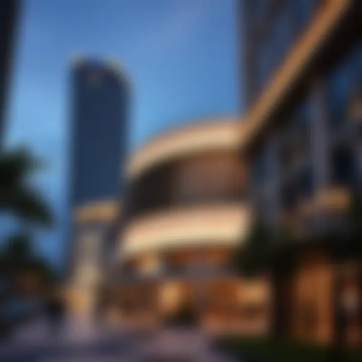 Real estate trends influenced by برج كيان's presence.