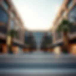 Stunning architectural facade of City Centre Mirdif