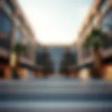 Architectural Marvel of City Centre Mirdif Stunning architectural facade of City Centre Mirdif