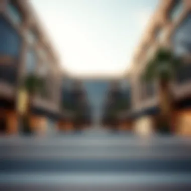 Architectural Marvel of City Centre Mirdif Stunning architectural facade of City Centre Mirdif