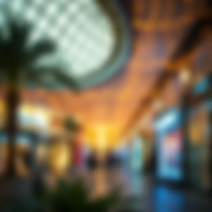 Enchanting Evening Atmosphere Evening ambiance at City Centre Mirdif