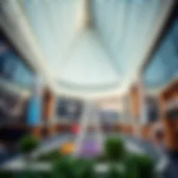 Striking architectural design of Dragon Mall in Dubai