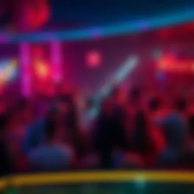 Vibrant Atmosphere: The Pulse of Dubai's Nightlife A lively crowd enjoying music and dancing in a renowned Dubai club.