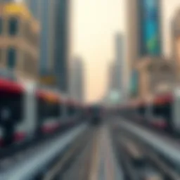 Detailed overview of the Dubai Metro routes